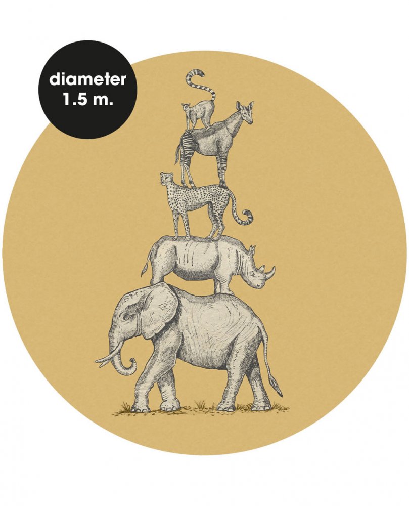 Samolepící kruhová obrazová tapeta 309125, 150cm, Wallpower Favorites, Eijffinger