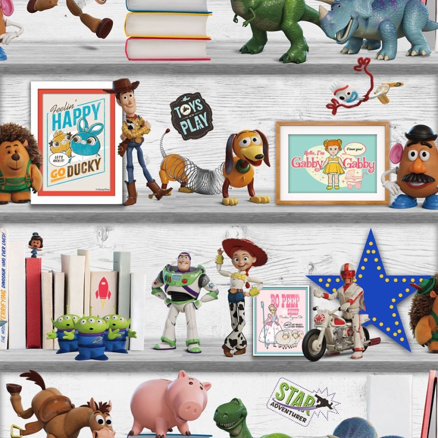 Dětská papírová tapeta 108017, Toy Story Play Date, Kids@Home 6, Graham & Brown