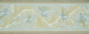 Vinylová tapetová květinová bordura 00308, Neapolis, Limonta