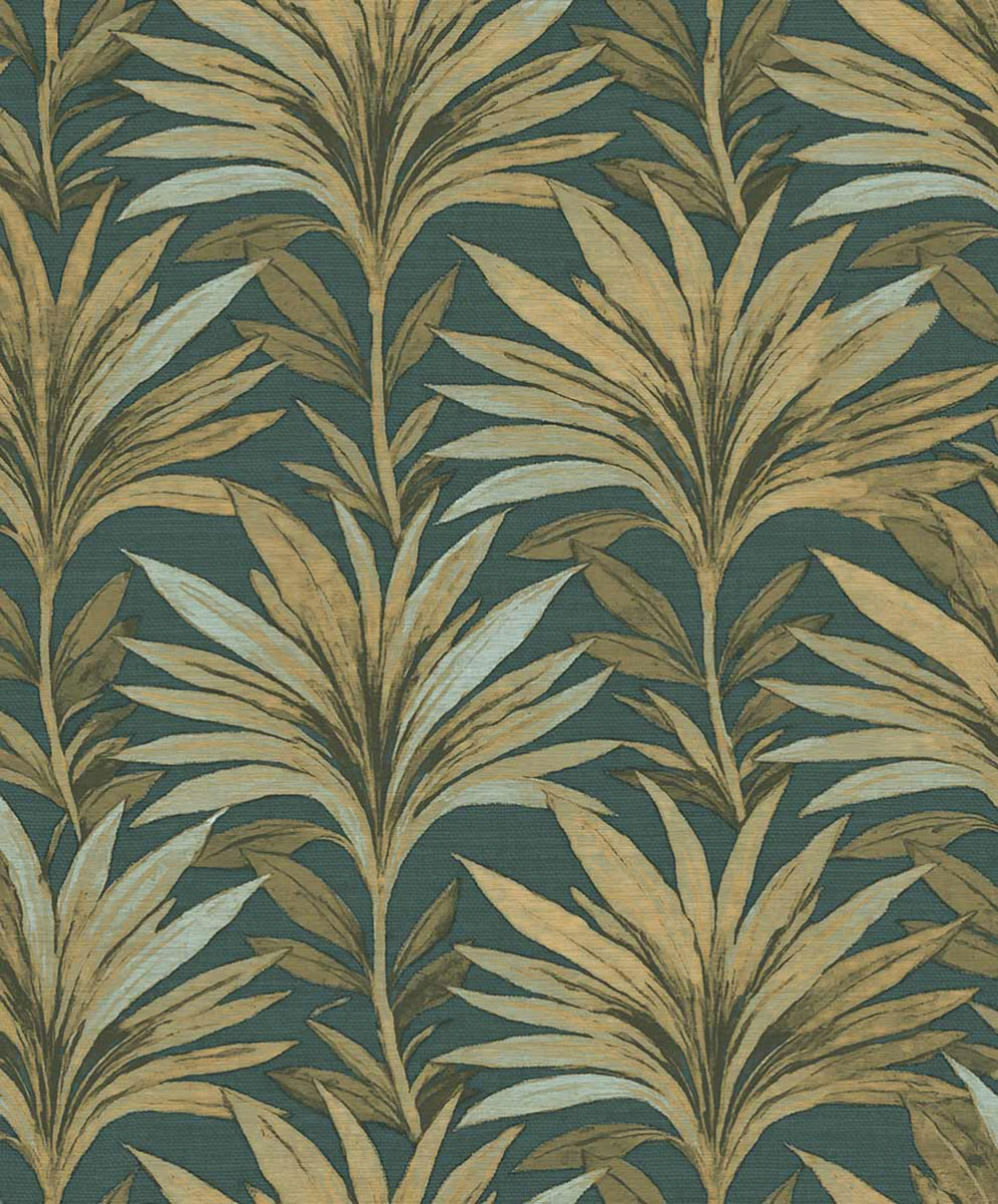 Vliesová tapeta na zeď, zelená, žlutá, listy, 5815, Jaipur, Parato by Cristiana Masi