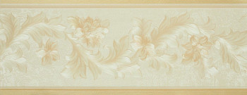 Vinylová tapetová květinová bordura 00302, Neapolis, Limonta