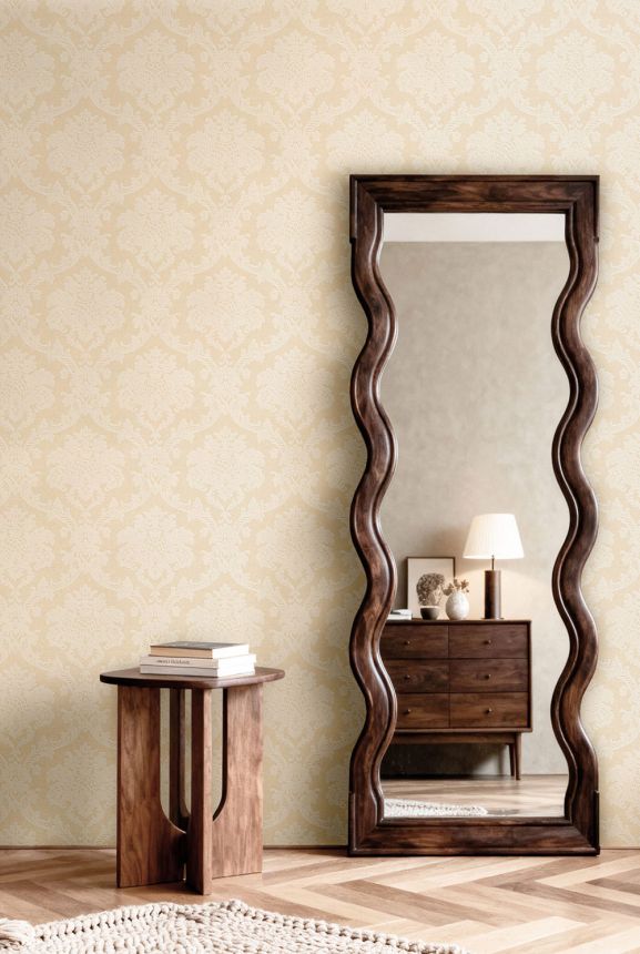 Vliesová tapeta na zeď, béžovo-zlatá, zámecký vzor, 7722, Agora, Parato by Cristiana Masi