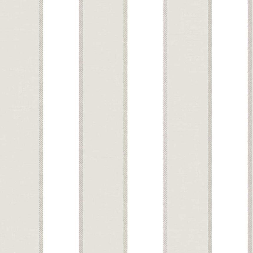 Vliesová tapeta na zeď, šedo-bílá, pruhy, 7751, Agora, Parato by Cristiana Masi