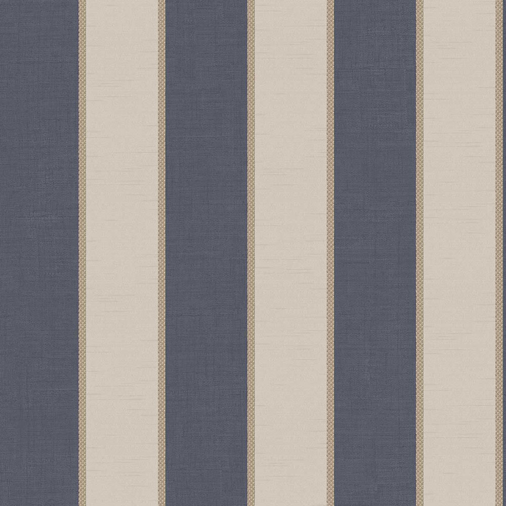 Vliesová tapeta na zeď, modro-béžová, pruhy, 7757, Agora, Parato by Cristiana Masi