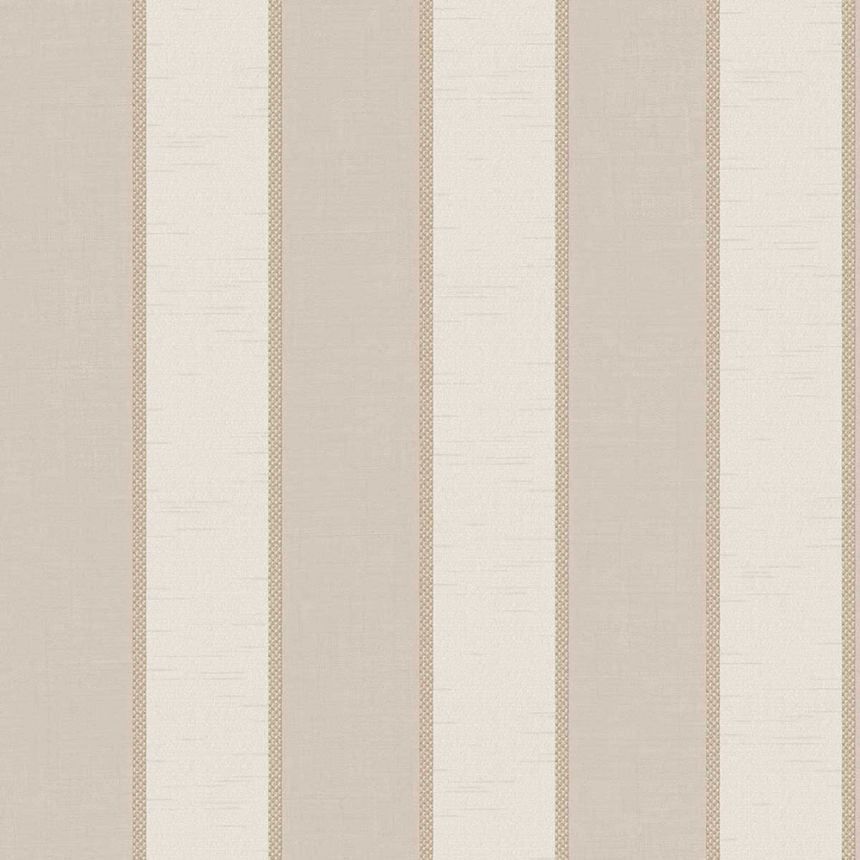 Vliesová tapeta na zeď, hnědo-šedá, pruhy, 7759, Agora, Parato by Cristiana Masi