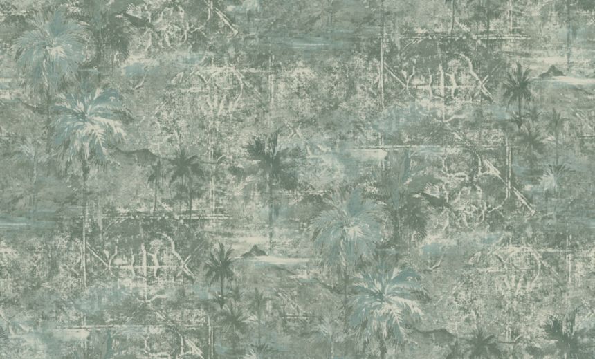 Vliesová tapeta na zeď, zelená, palmy, 74006, Armonia, Emiliana Parati