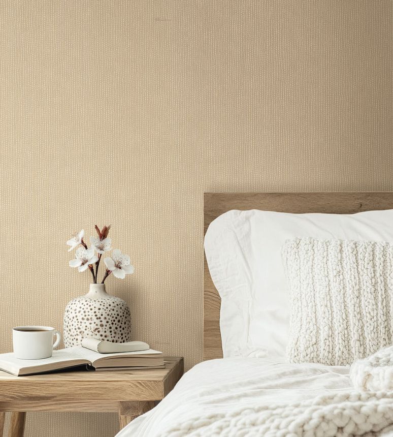 Vliesová tapeta na zeď, odstíny okrové a béžové, imitace kůry stromů, BM31055, Blumarine, Emiliana Parati 