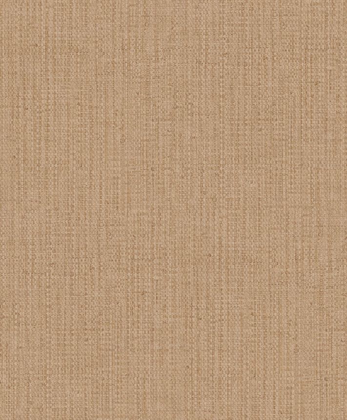 Vliesová tapeta na zeď, imitace rohože, hnědá, béžová, IM28001, Imani, Decoprint