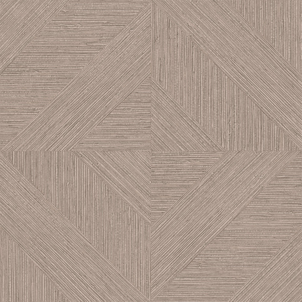Vliesová tapeta na zeď, parketový vzor, textura rohože, hnědá, šedá, IM28014, Imani, Decoprint