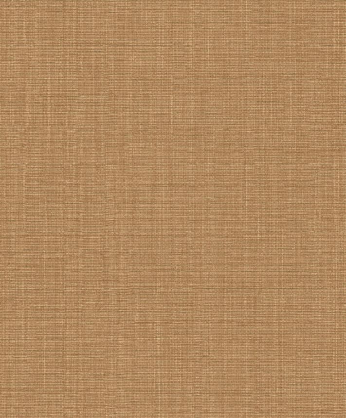 Vliesová tapeta na zeď, imitace látky, hnědá, žlutá, IM28025, Imani, Decoprint