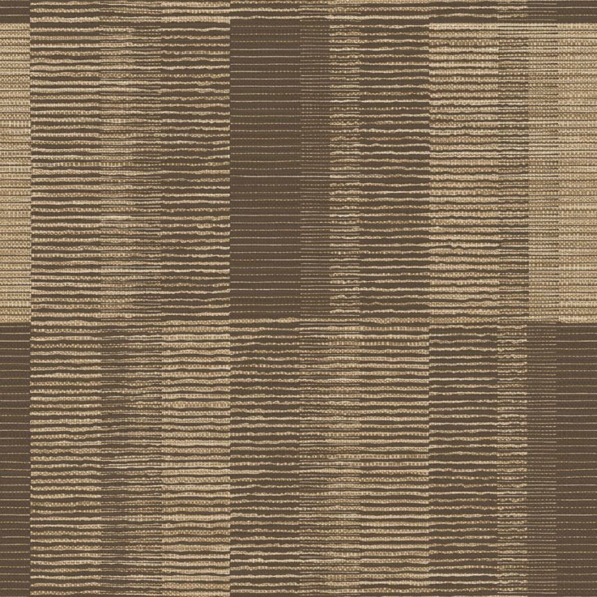 Geometrická vliesová tapeta na zeď, hnědá, béžová, IM28030, Imani, Decoprint