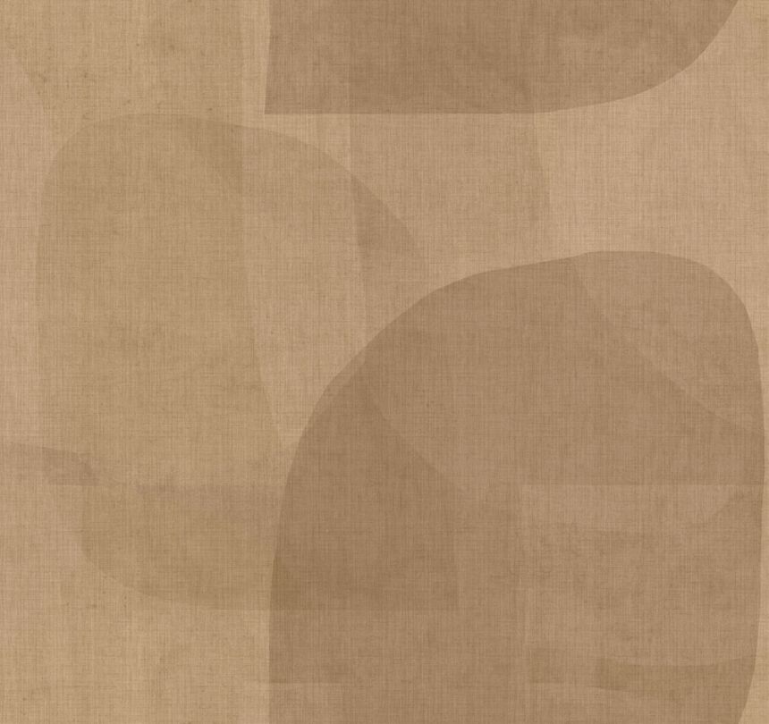 Geometrická vliesová obrazová tapeta na zeď, běžová, hnědá, IMD28131, Imani, Decoprint