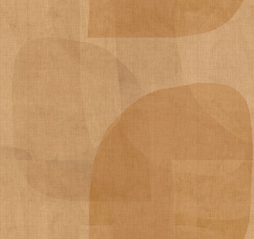 Geometrická vliesová obrazová tapeta na zeď, žlutá, hnědá, IMD28133, Imani, Decoprint