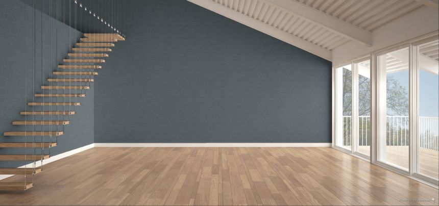 Vliesová tapeta na zeď, modrá, imitace látky, TN29011, Terra Nova, Decoprint