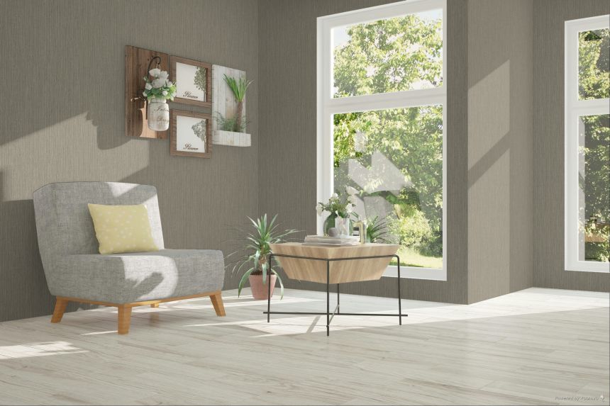 Vliesová tapeta na zeď, hnědá, šedá, imitace dřeva, TN29041, Terra Nova, Decoprint