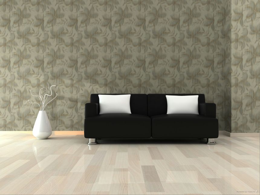 Vliesová tapeta na zeď, zelená, listy, TN29064, Terra Nova, Decoprint