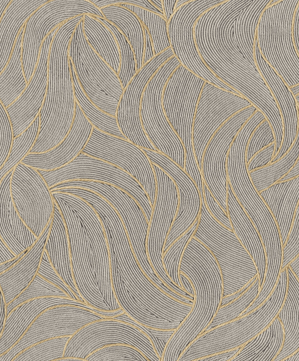 Vliesová tapeta na zeď, hnědá, vlnky, TN29072, Terra Nova, Decoprint