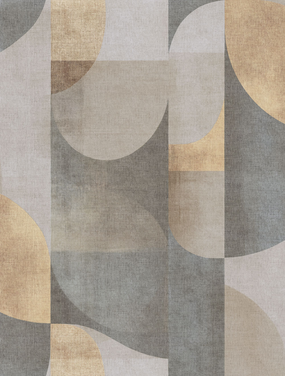 Vliesová obrazová tapeta na zeď, šedá, hnědá, obrazce, TND29093, Terra Nova, Decoprint