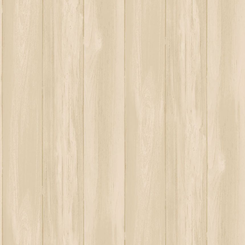 Vliesová tapeta na zeď, béžová, imitace palubek, 4474, Momi, Parato by Cristiana Masi