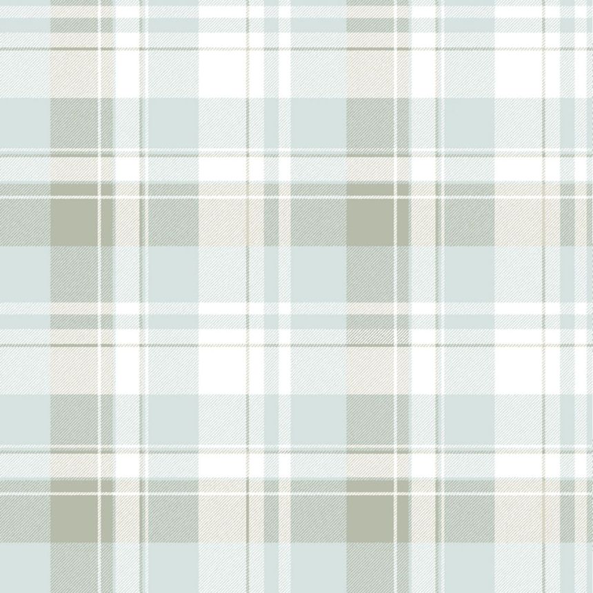 Vliesová tapeta na zeď, modrá, imitace kárované látky, 4492, Momi, Parato by Cristiana Masi