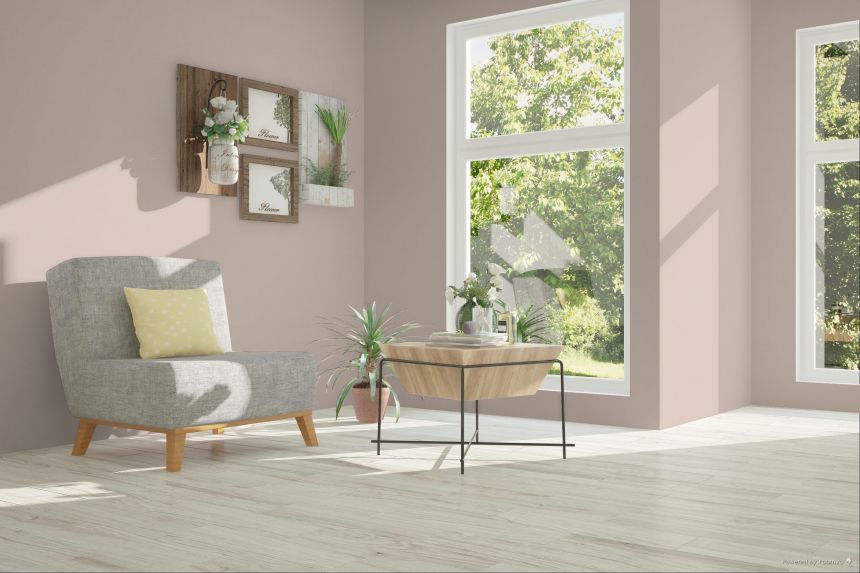 Růžová vliesová tapeta na zeď, imitace látky, 4495, Momi, Parato by Cristiana Masi