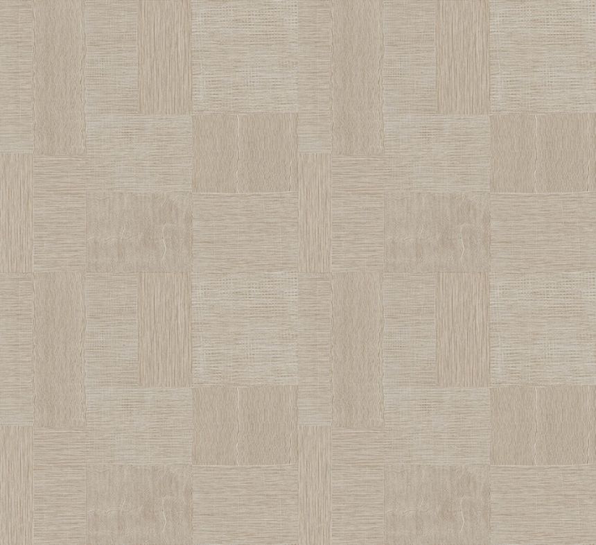 Vliesová tapeta na zeď, béžová, bílá, obrazce, TRA201, Traces, Masureel