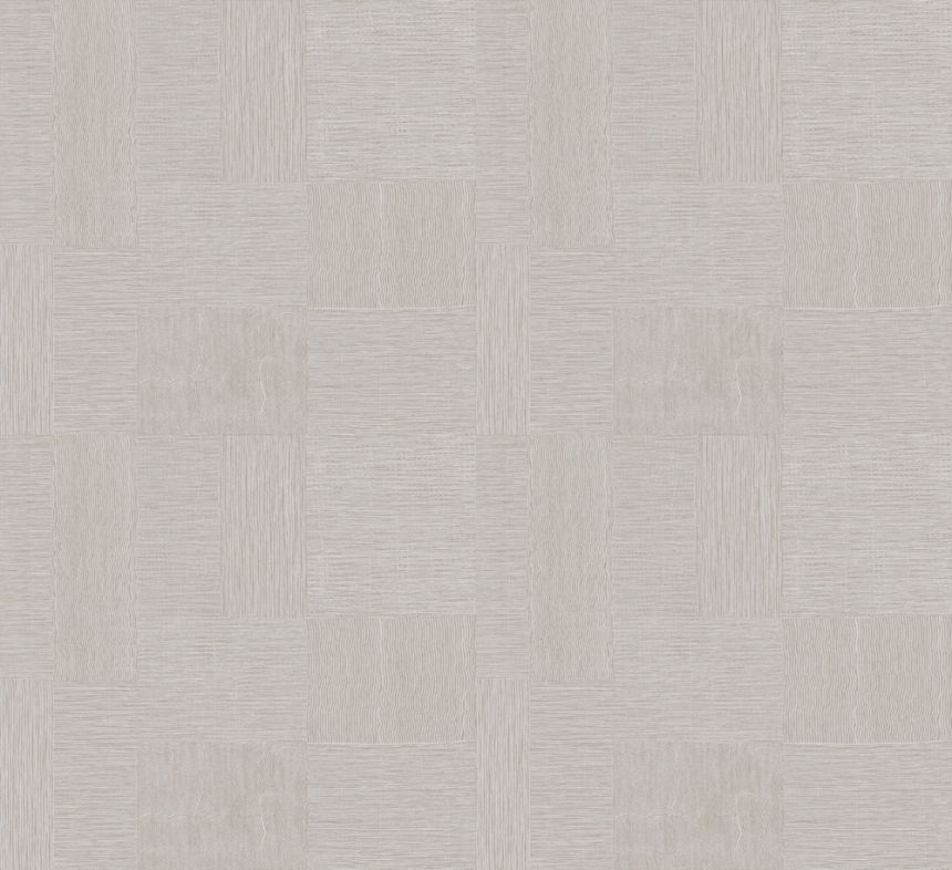 Vliesová tapeta na zeď, šedá, stříbrná, obrazce, TRA203, Traces, Masureel