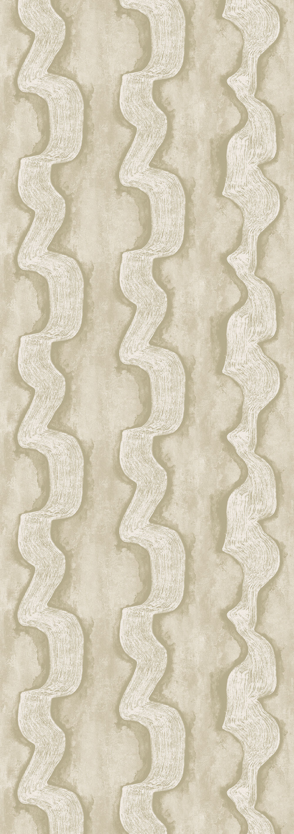 Vliesová obrazová tapeta na zeď, šedá, béžová, vlnky, DGTRA301-300, Traces, Masureel