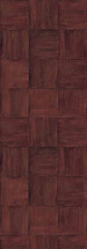 Vliesová obrazová tapeta na zeď, hnědá, imitace rohože, DGTRA7013-260, Traces, Masureel