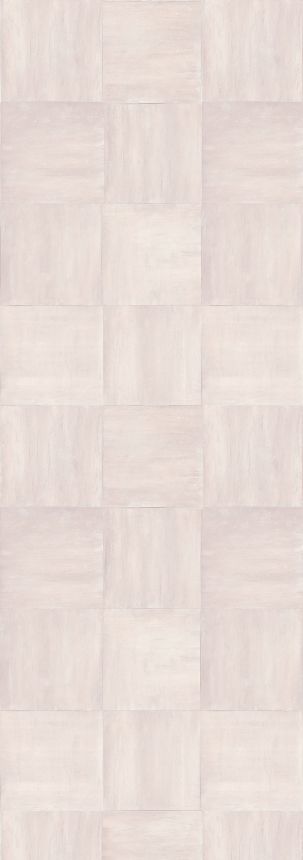 Vliesová obrazová tapeta na zeď, růžová, šedá, imitace rohože, DGTRA7042-260, Traces, Masureel