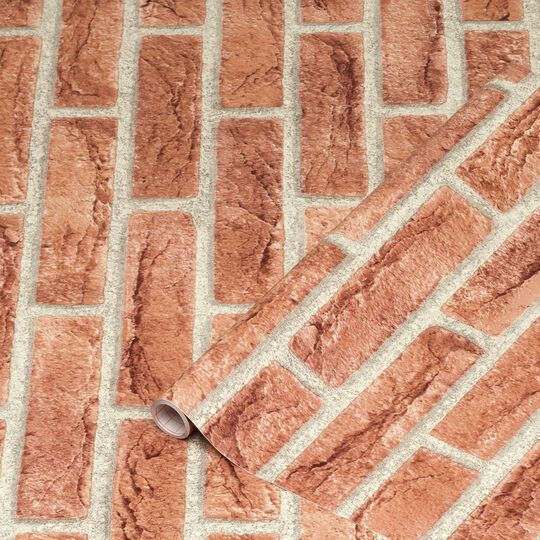 Folie samolepící / Samolepící tapeta, Cihly, Cihlová zeď, 200-2158, šíře 45cm, D-c-fix 