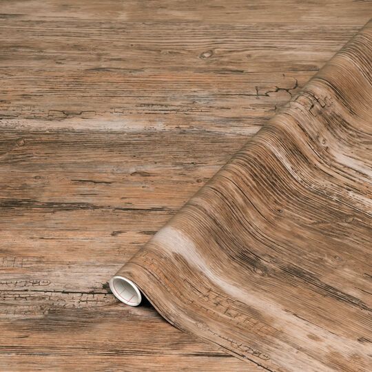 Folie samolepící / Samolepící tapeta, dekor dřevo rustik, 200-2813, šíře 45cm, D-c-fix 