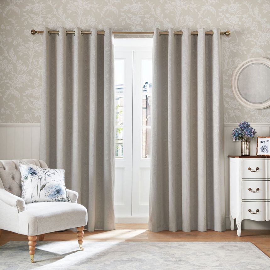 Vliesová tapeta na zeď, béžovo-bílá, květinový vzor, 127391, Laura Ashley 4