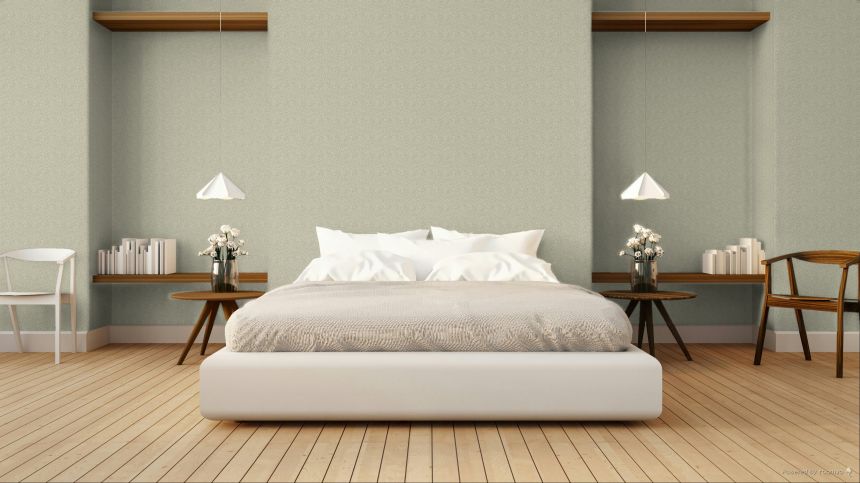 Vliesová tapeta na zeď, šedá, stříbrná, květiny, ptáci, 140319, Laura Ashley 4