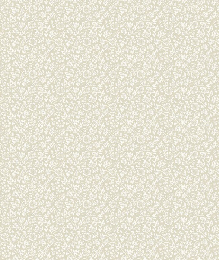 Vliesová tapeta na zeď, béžovo-bílá, květinový vzor, 140327, Laura Ashley 4