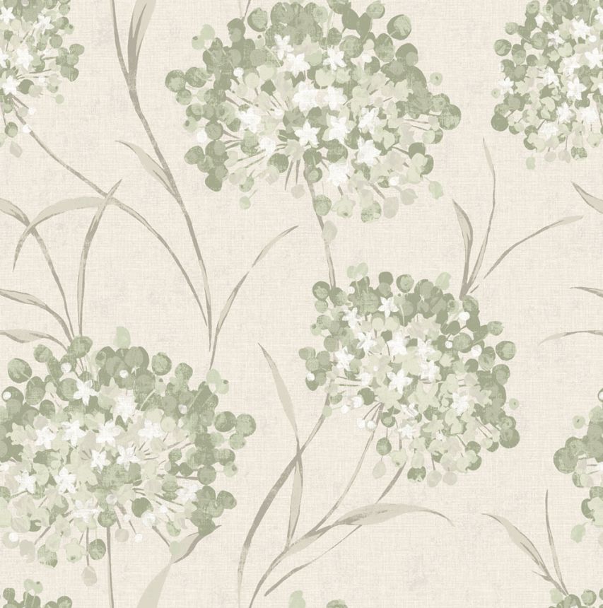 Vliesová tapeta na zeď, zelená, šedá, květinový vzor, 140331, Laura Ashley 4