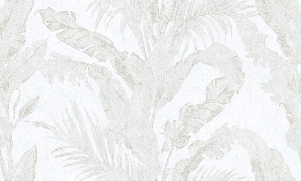 Luxusní vliesová tapeta na zeď, šedá, bílá, listy, imitace stěrkové omítky, 6601, Metamorphosis, Parato by Cristiana Masi
