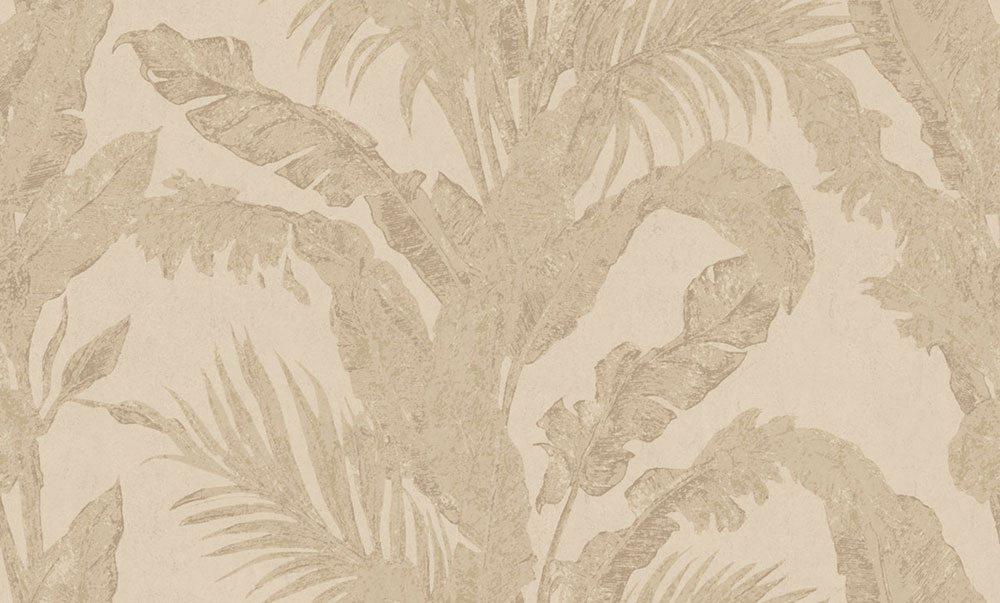 Luxusní vliesová tapeta na zeď, béžová, listy, imitace stěrkové omítky, 6603, Metamorphosis, Parato by Cristiana Masi