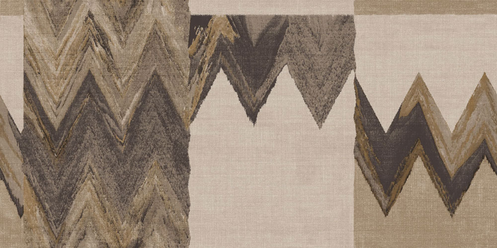 Geometrická vliesová tapeta na zeď, béžová, hnědá, imitace látky, 6679, Metamorphosis, Parato by Cristiana Masi