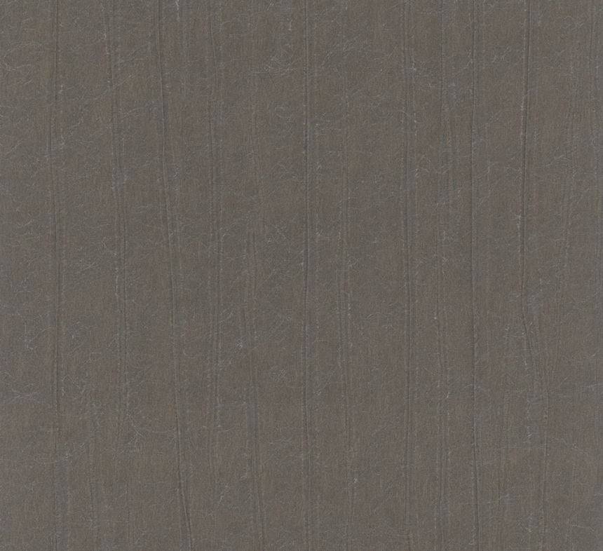 Tapeta imitující mačkanou látku, hnědo-šedá, 36625, Craft, Marburg