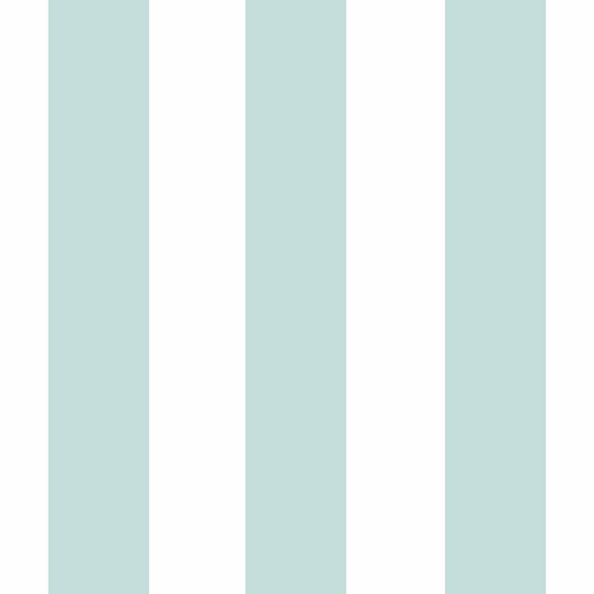 Vliesová tapeta na zeď, tyrkysová, bílá, pruhy, A83711, Illusion, Ugépa