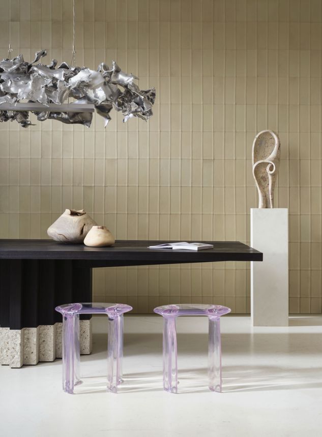 Luxusní vliesová tapeta na zeď, kozí kůže, béžová, 27451, Corium, Arte