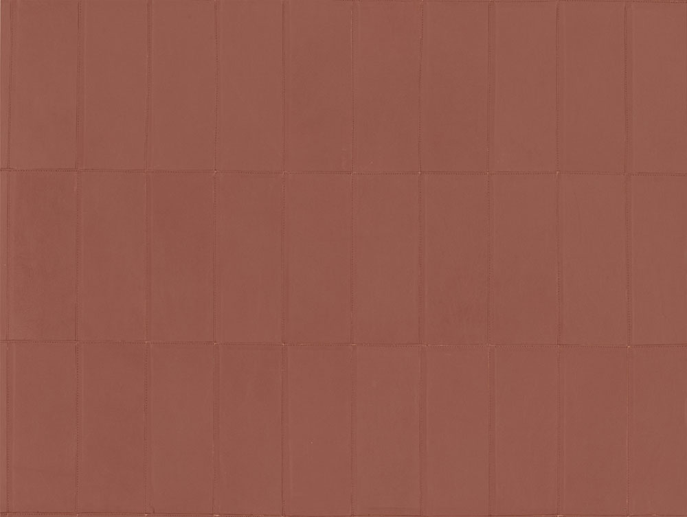 Luxusní vliesová tapeta na zeď, kozí kůže, oranžovo-hnědá, 27453, Corium, Arte