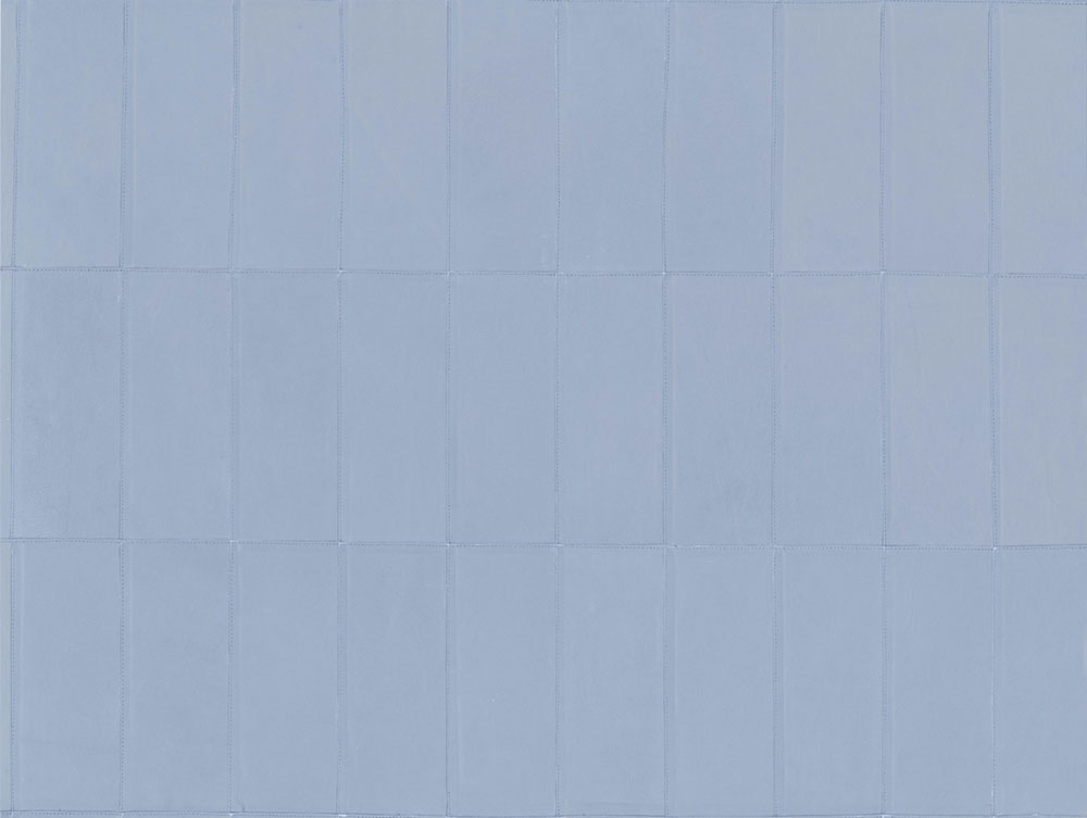 Luxusní vliesová tapeta na zeď, kozí kůže, šedo-modrá, 27454, Corium, Arte