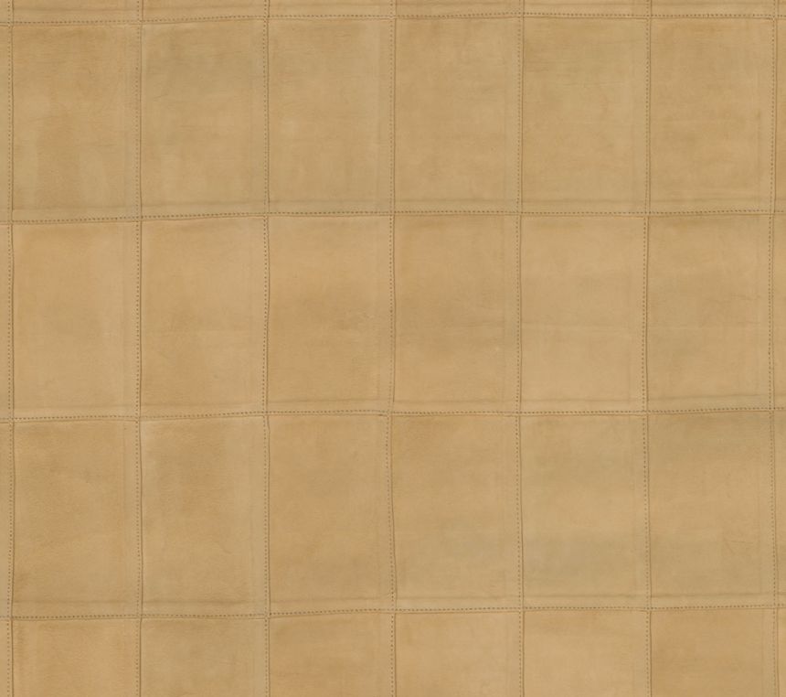 Luxusní vliesová tapeta na zeď, nubuková kůže, béžovo-žlutá, 27471, Corium, Arte