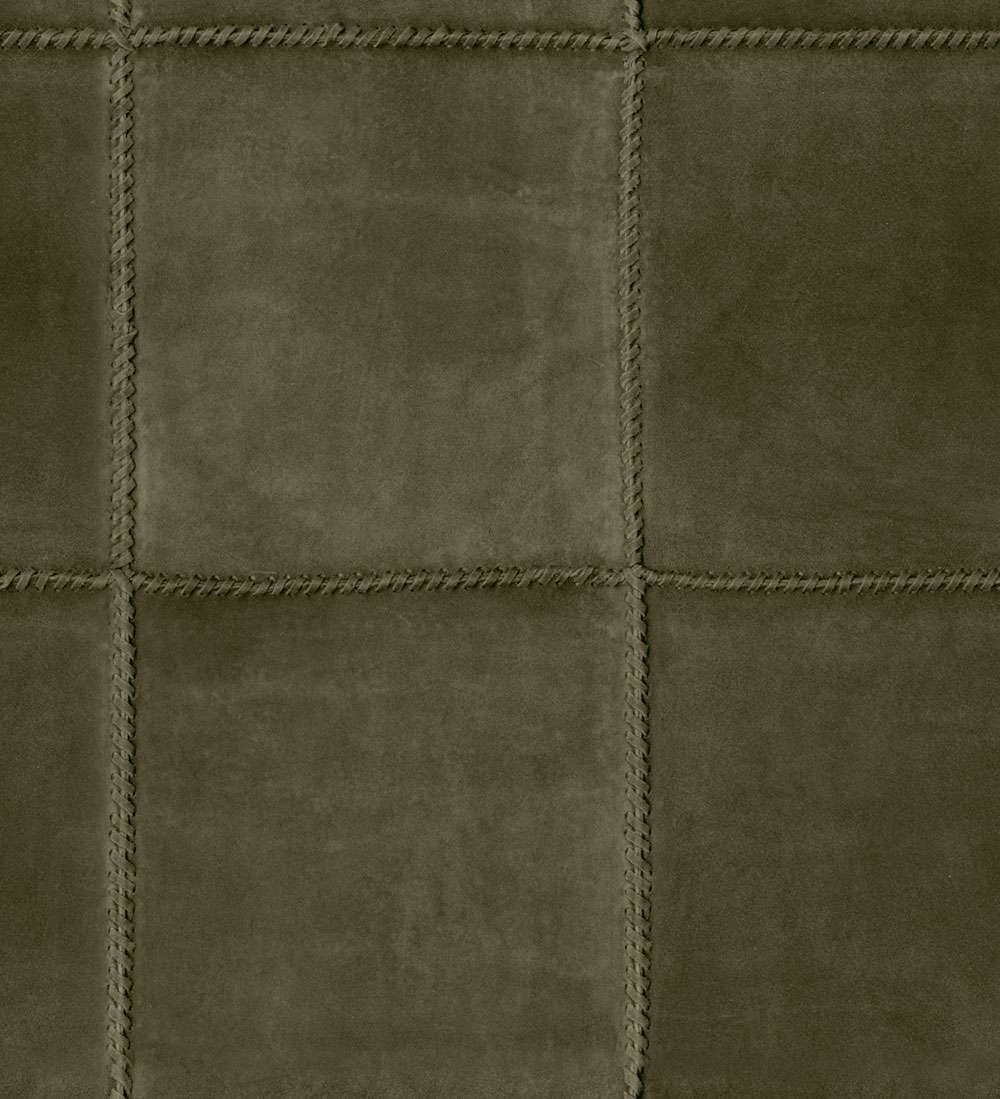 Geometrická vliesová tapeta na zeď, khaki zelená, čtverce, 29211, Allures, Arte