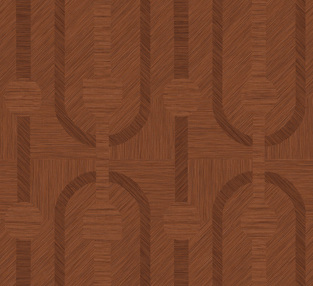 Červená geometrická tapeta na zeď, Art Deco, 19416, Luxor, Arte