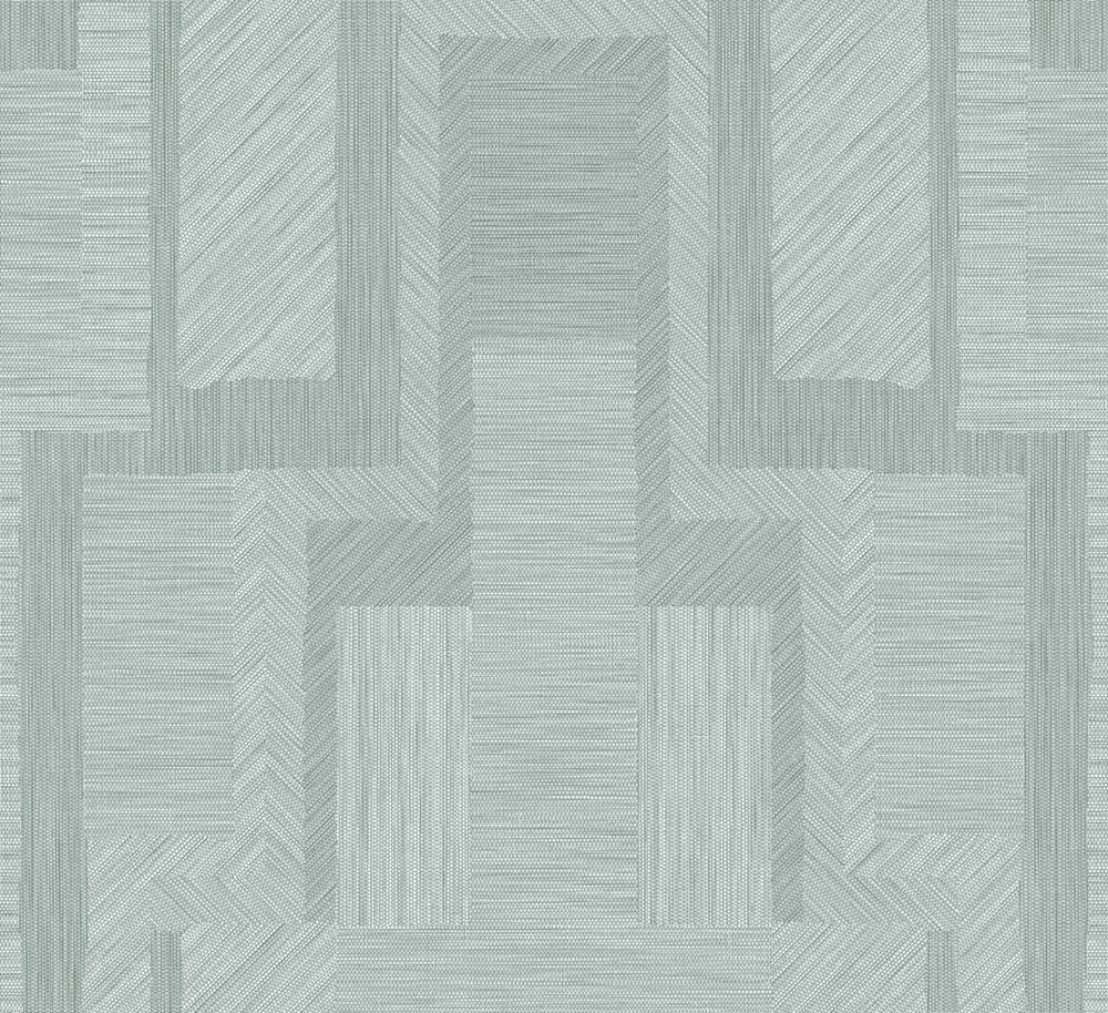 Bílo-zelená geometrická tapeta na zeď, ArtDeco, 19422, Luxor, Arte