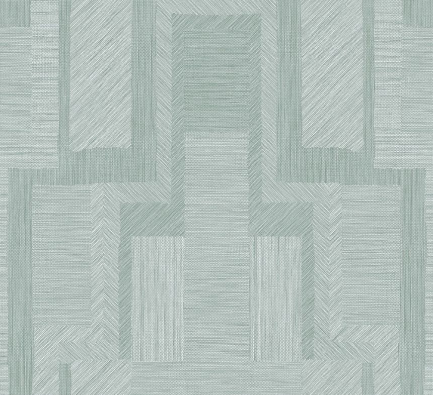 Bílo-zelená geometrická tapeta na zeď, ArtDeco, 19422, Luxor, Arte