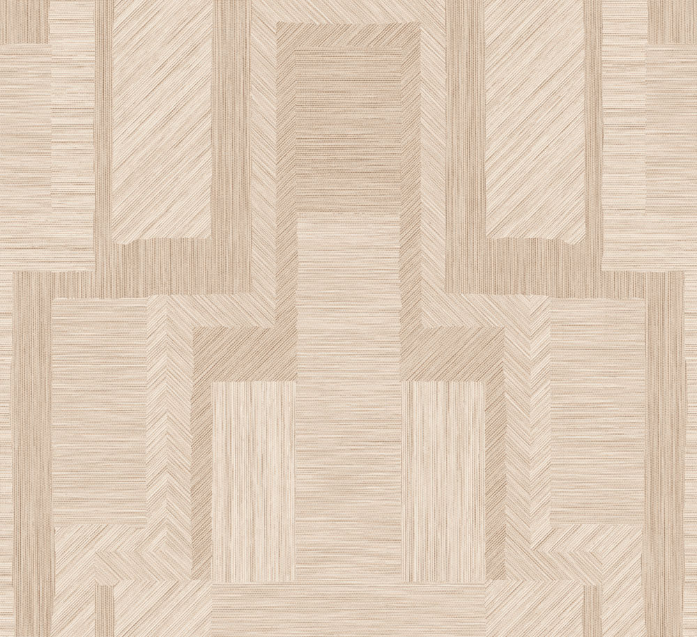Béžovo-hnědá geometrická tapeta na zeď, ArtDeco, 19425, Luxor, Arte